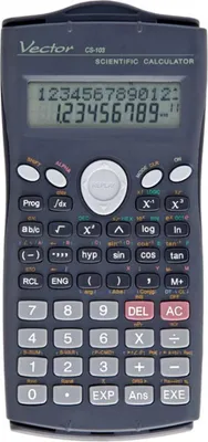 Image de Vector KAV CS-103 scientific calculator  279 functions  80x170mm  black