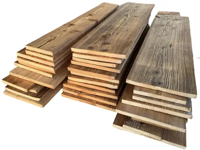 Produktbild von LEYVILA Altholz Bretter Wandverkleidung 1 m² - 100 cm - Massivholz Design Antikholz Verblender Altholzbretter Paneele Sauna Holz