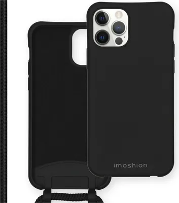 Produktbild von imoshion Color Backcover mit abtrennbarem Band iPhone 12 Pro Max - Schwarz