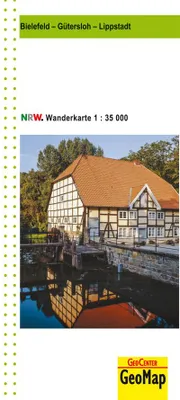 Produktbild von Bielefeld, Gütersloh, Lippstadt Wanderkarte NRW