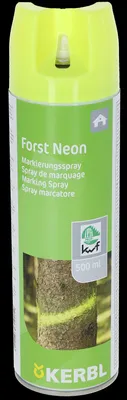 Produktbild von Kerbl Markierungsspray Forst Neon neongelb 500ml Sprühfarbe 291401