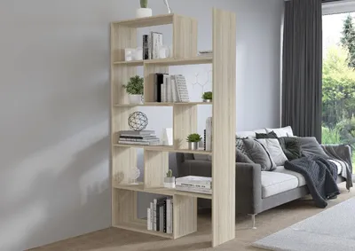 Produktbild von Bücherregal KAROL 2 Standregal Regal Sonoma