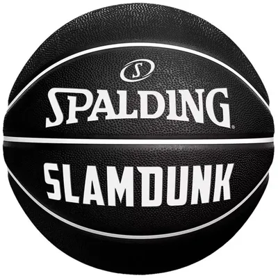 Produktbild von SPALDING Slam Dunk Black White Sz7 Rubb BW black white 7