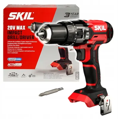Image de Skil Akku-Schlagbohrmaschine 3018 „20V Max“ (18V) mit Zweiganggetriebe
