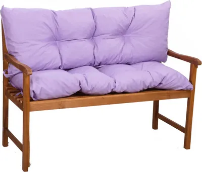 Produktbild von Bankkissen  150  x 50 x 50  Hellviolett | Bankauflagen | Bankkissen outdoor | Hollywoodschaukel kissen | Sitzkissen | Sitzkissen bank | Setgarden