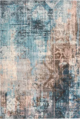 Produktbild von Indiana 300 Blau / Braun 80cm x 150cm