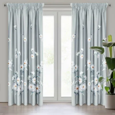 Produktbild von Vorhang NILA silber  rosa 140x270 cm  Kräuselband