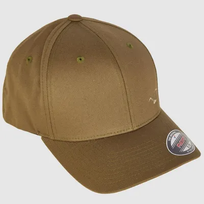 Produktbild von Cleptomanicx Flexfit Möwe Logo Cap Flex Dusty Olive S/M