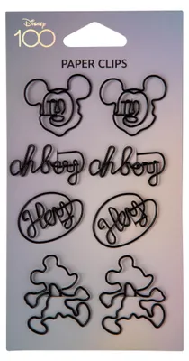 Image de Pinces à papier, lot de 3, assortiment Disney 100 - PATIO