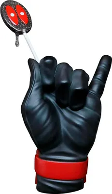 Produktbild von Deadpool-Statue, 26 cm, Design „Heroic Hands“