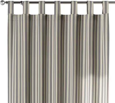 Produktbild von Dekoria Schlaufenschal, marinenblau-ecru , 130 x 245 cm