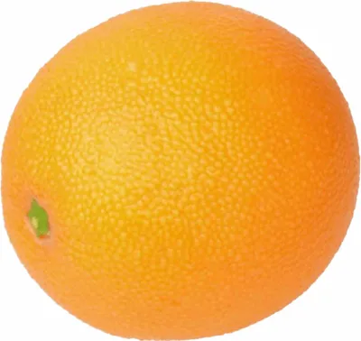 Produktbild von Kunstliche Orange - 8 cm - beschwert - kunstliche Fruchte - realistische Dekoration