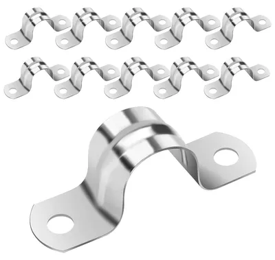 Produktbild von 30 U-förmige Rohrschellen, 32 mm, aus Edelstahl