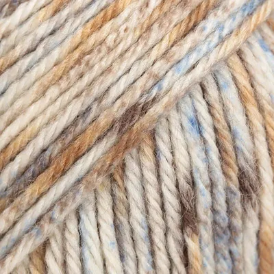 Produktbild von Wolle Drops Fiesta Print - 36 Bergnebel - Stricken & Häkeln