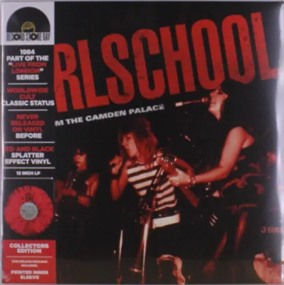 Produktbild von Girlschool: Live From The Camden Palace - Red - (LP / L)