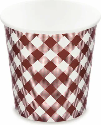 Produktbild von 250x Papierbecher Feinkostbecher Eisbecher rund weiß 750 ml Ø 11,5 cm