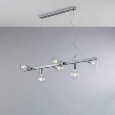Obrázek produktu pro Lustr Fabian Contemporary Silver 6 světel E27