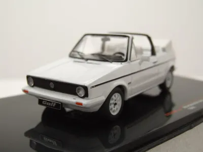 Produktbild von IXO 1:43 VW Golf 1 Cabriolet 1986 - white