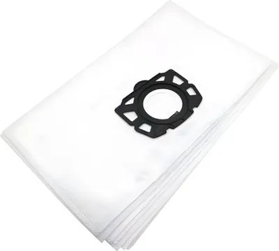 Produktbild von 5x Staubsaugerbeutel geeignet für Karcher WD4 WD5 WD6 & MV4 MV5 MV6 Vlies Beutel Staubsauger Staubsaugerbeutel