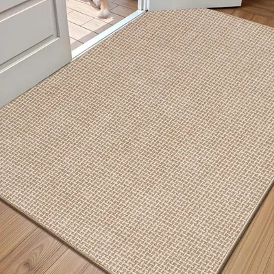 Productafbeelding van Binnenmat, 80 x 120 cm, beige, wasbaar, antislip, sterk absorberend