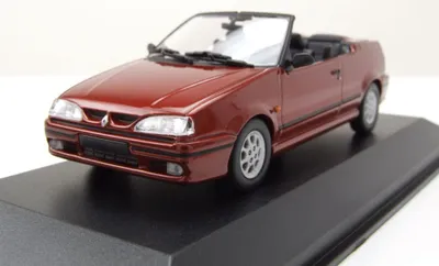 Produktbild von Maxichamps 940113731 Renault 19 Cabrio 1992 rot metallic 1:43