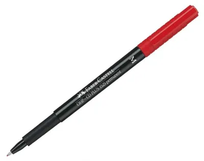 Produktbild von Faber-Castell MULTIMARK OHP Permanentmarker Rot Schul