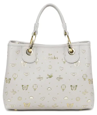 Immagine prodotto di Braccialini Beth Strass Borsa a mano di medie dimensioni in colore smeraldo, con