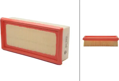 Produktbild von Luftfilter-Einsatz 201 x 93 mm HELLA passend für u.a. VW SCIROCCO