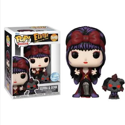 Zdjęcie produktu dla Funko POP Elvira 1648 Elvira & Gonk Special Edition Limitowana Figurka Kolekcjonerska