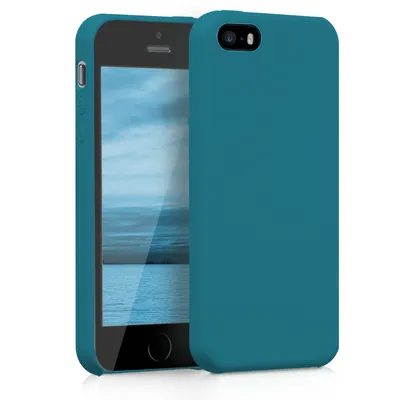 Image de kwmobile Housse compatible avec Apple iPhone SE (1.Gen 2016) / iPhone 5 / iPhone 5S Housse - Silicone Handy Case - Étui pour téléphone portable - surface souple
