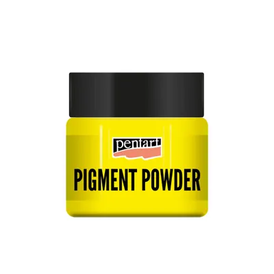 Immagine prodotto di PENTART Pigmento in polvere, 10 g, giallo neon