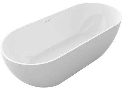 Obrázek produktu pro sklokeramikaO - Volně stojící akrylátová vana Menora - bílá lesklá - 172x79 cm