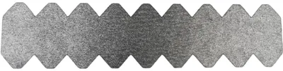 Produktbild von 2 Streifen Dachschindeln Schiefer (55 mm) - First grau