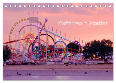 Produktbild von Rheinkirmes in Düsseldorf (Tischkalender 2027 DIN A5 quer), CALVENDO Monatskalender
