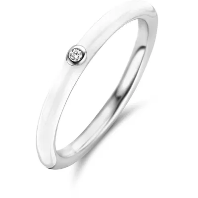 Produktbild von 12225WA Ring weiß mit Zirkonia 12225WA Ti Sento Milano
