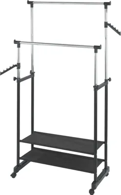 Produktbild von WENKO Kleider Ständer Garderoben Aufhänger Stangen Standgarderobe All In