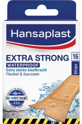 Image de Hansaplast Extra Strong sparadrap, 16 pièces (PRODUIT D'ALLEMAGNE)