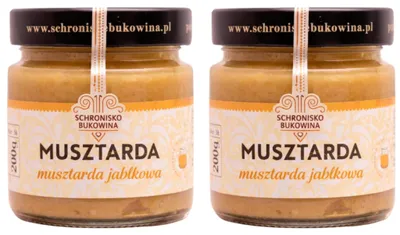 Produktbild von Apfel-Senf 200 g – Schronisko Bukowina – 2x