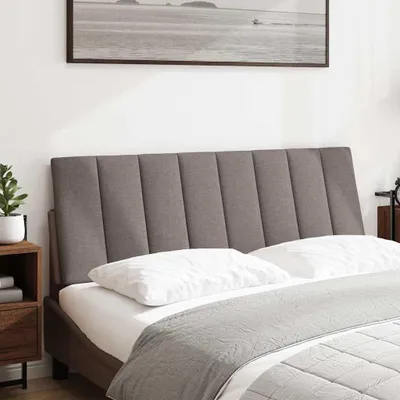 Obrázek produktu pro vidaXL Polštář na čelo postele "Hanko" Taupe 140 cm látka