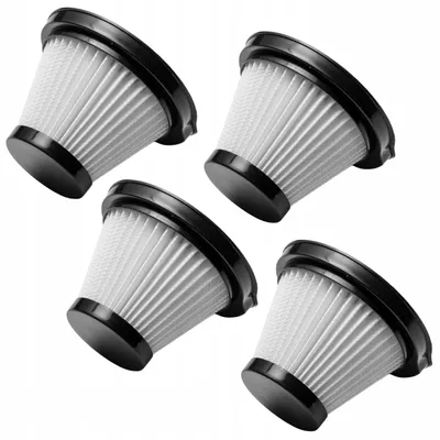 Imagen del producto de Filtros para aspiradora Deerma DX115C y DX115S - 4 unidades - Filtros de repuesto - Altura del filtro: 76 mm