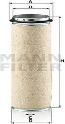 Produktbild von MANN-FILTER Sekundärluftfilter 961934 7893390200951