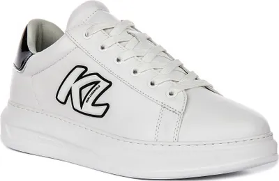 Produktbild von Karl Lagerfeld Kapri Side Trim In Weiß Schwarz Für Männer - 8 UK - 42 EU - 9 US / Weiß Schwarz