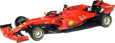 Image de Bburago 1:18 Ferrari F1 2019 SF90 LeClercl
