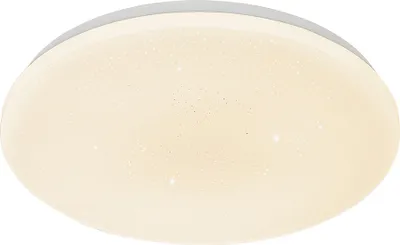 Zdjęcie produktu dla Inteligentna lampa sufitowa, biała, 38 cm, z efektem gwiazd, z diodami LED i pilotem Extrema