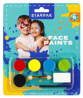 Obrázok produktu pre Farby do malowania twarzy 6 kolorów