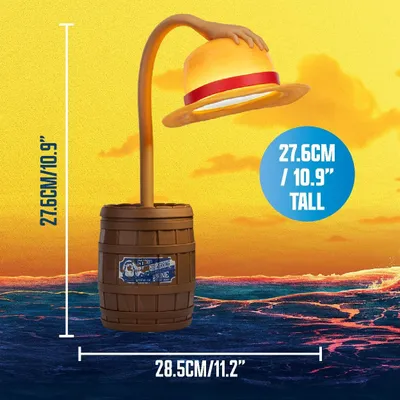 Image de Tomik One Piece Stroh Hut Lampe