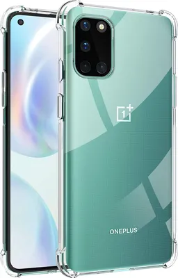 Image de OnePlus 8T Case, Transparent Soft TPU Bumper, Shockproof Protective Case for OnePlus 8T