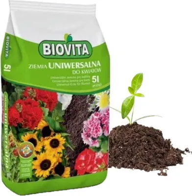 Produktbild von Univerzálna záhradná zemina 5,5-6,5 pH pre kvety 5 litrov