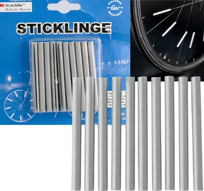 Produktbild von 3M reflektierende Speichenkappen 12 Stk. Reflektierende Speichenrohre
