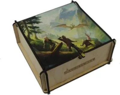 Produktbild von Kartentruhe Almanach aus Holz für Aventuria & DSA5 Karten